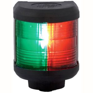 Aquasignal 40 2-farvet stb/bb Sort 12V