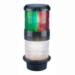Aquasignal 40 anker/3farvet Sort 12V