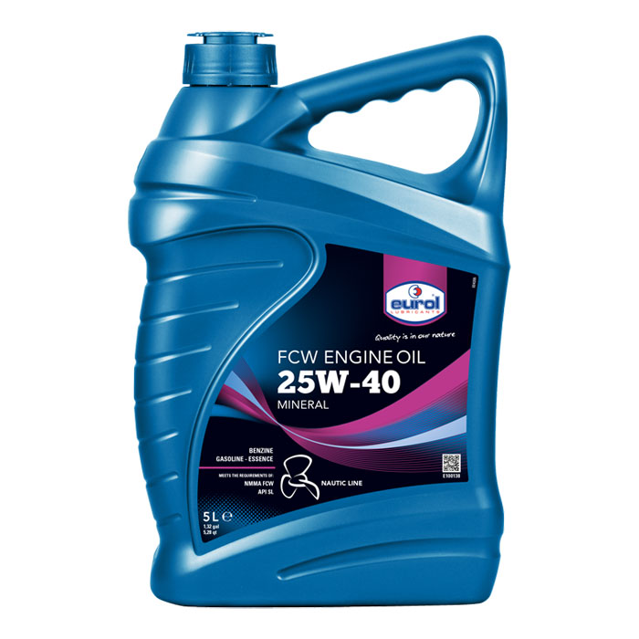 Eurol Motorolie 25W40 - 5 ltr.
