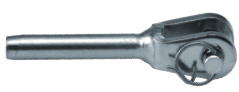 Gaffelterminal til 3 mm wire