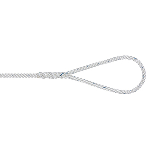 Liros Polyester 3-slået 10mm hvid 6m fortøjning