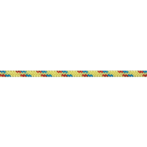 Liros Accessory Cord 3mm gul-rød-blå