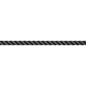 Liros Polyester 3-slået 18mm sort