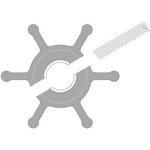 Johnson Impeller 09-810B Ø50,8 mm
