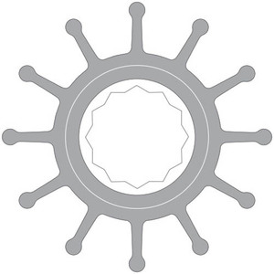 Johnson Impeller 09-821B Ø65 mm
