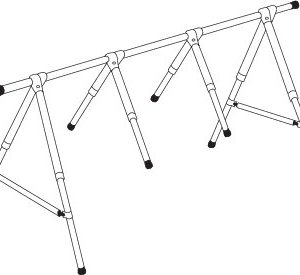 Noa A-stativ 7meter
