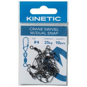 Kinetic Crane svirvel med hægte str. #1