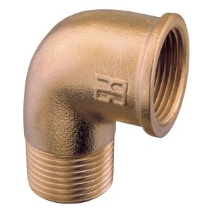 Guidi Bøjning 90° ind/udv 1/8"
