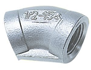 1852 bøjning 45° ind/ind 1" RF