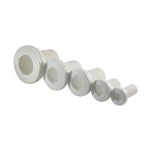 Trudesign Skroggennemføring hvid 1 1/2"
