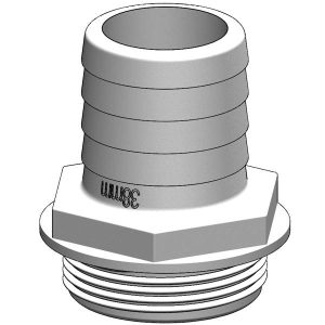Trudesign Slangestuds 1 1/2" 38mm hvid,