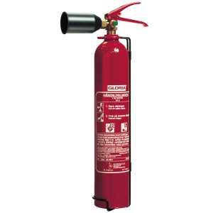 Gloria 2 kg kulsyreslukker CO2. DS/EN 3