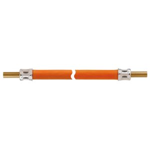 Gasslange 0,6m, til 8mm studs i begge ender