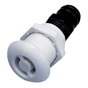 Tankudluftning plast lige Ø16mm