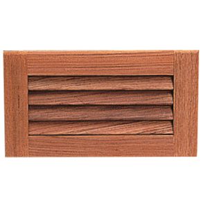 Roca ventilatiosrist teak 19x23,5cm