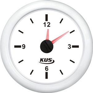 Kus ur, hvid, 12/24V
