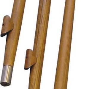 1852 Flagspil i teak 75cm bøsning Ø25 mm