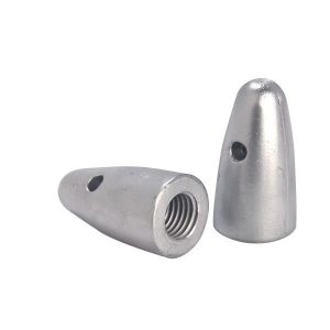 Volvo zinkmøtrik for aksel Ø25-30mm (833913) 3/4" UNC