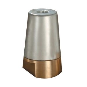 Zinkmøtrik med 36mm gevind 50mm aksel