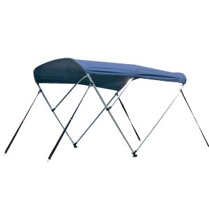 Bimini top 3-arm alu rør Ø25mm blå L180