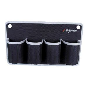 1852 Flaske/dåse holder med 4 lommer 21x36cm