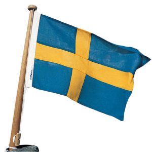 Adela Bådflag Bomuld Sverige , 120X75 Cm