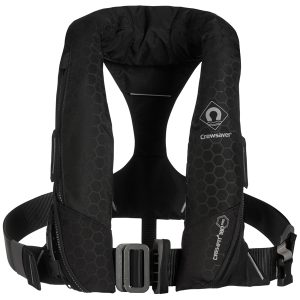 Crewsaver Crewfit+ 180N Pro Sort, med soft loop D-ring