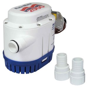 Rule-mate 2000gph fuldaut. 24V