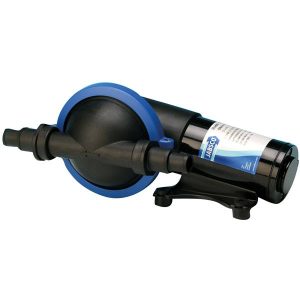 Jabsco membranpumpe 12V, 16lpm med 19mm