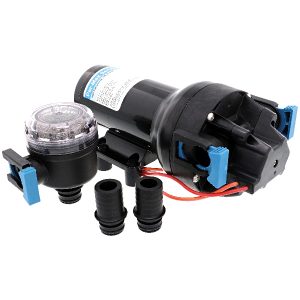 Jabsco Par-Max HD6 trykvandspumpe 12v 2,8bar, 23 ltr/min