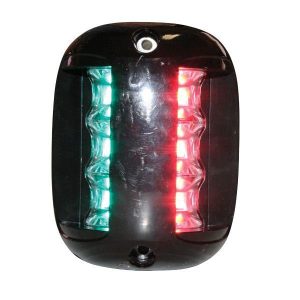 Lalizas LED dobbelt lanterne grøn/rød 12-24Vdc 2NM sort hus