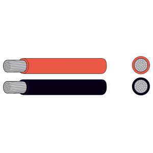 OceanFlex marinekabel fortinnet rød 4.0mm2 100m