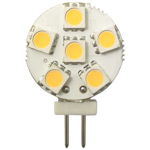 1852 LED G4 spot side pin ÿFD24mm 10-35vdc 1/10W - 2 pak