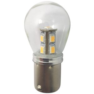 1852 LED pÿFDre Ba15S 10-35Vdc 1,6/15W dimmable - 2 pak