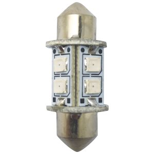 1852 LED pinolpære 31mm 10-35V 0,8/8W