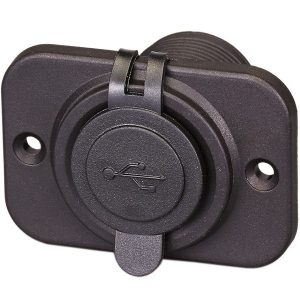 Dobbelt USB udtag 1 & 2,1Amp IP65