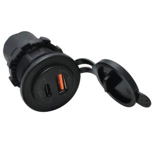 1852 USB udtag IP65 12/24V USB TYPE 1 &