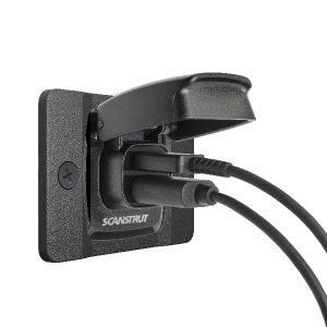 ScanStrut Flip-Pro USB A&C ladestik vandtæt frontm., 12/24V