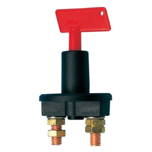 Roca batteriomskifter med nøgle 500 amp