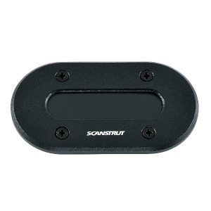ScanStrut Kabelgennemføring lavprofil <15mm, sort
