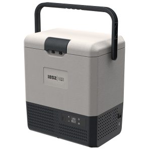 Køleboks P15 med kompressor - 13,5L 12/24/220V og batteri