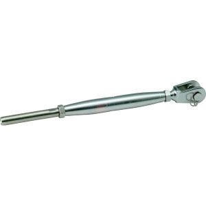 Blue Wave Vantskrue gaffel/terminal 4mm