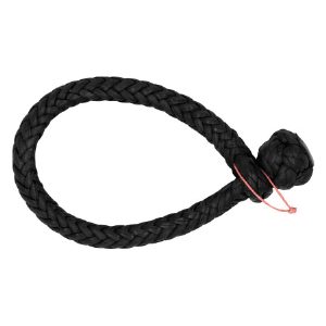 Robline Soft tovsjækel 5mm Sort 65mm 1T