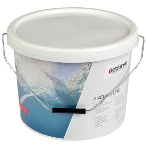 Robline Ankertov med bly 16mm Hvid 50m