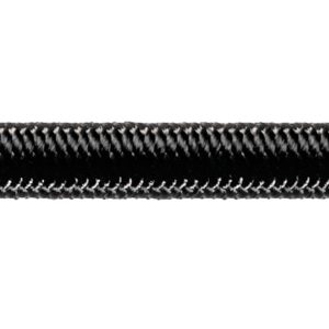 Robline elastik snor 10mm Sort 100m