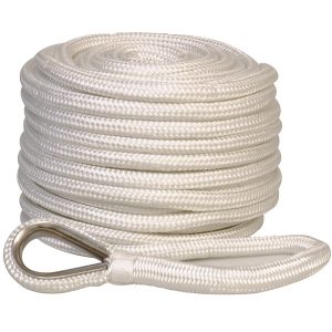 Ankertov flettet polyester med bly 14mm