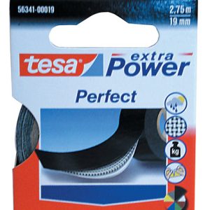Tesa lærred 25mx25mm hvid