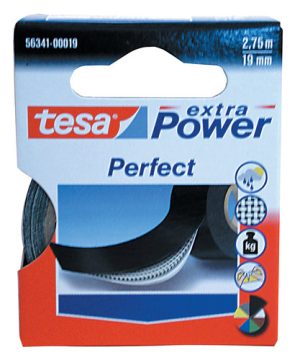 Tesa lærred 25mx25mm hvid