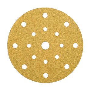Mirka gold rondel Ø125mm p120 17 hul - 10stk