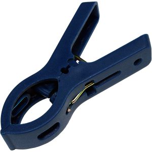 1852 Klemme 25mm 12stk blå